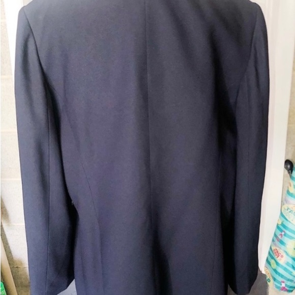 Sag Harbor Vintage Black Oversized Blazer Size 22W - Picture 5 of 6